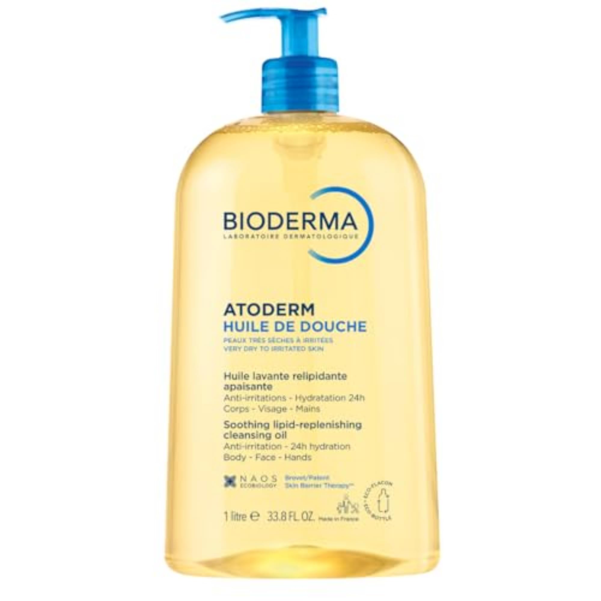 Bioderma Atoderm Shower Oil Kuru Cilt Nemlendirici ve Besleyici Duş Yağı Niasinamid Bebek Çocuk Yetişkin 1 Lt