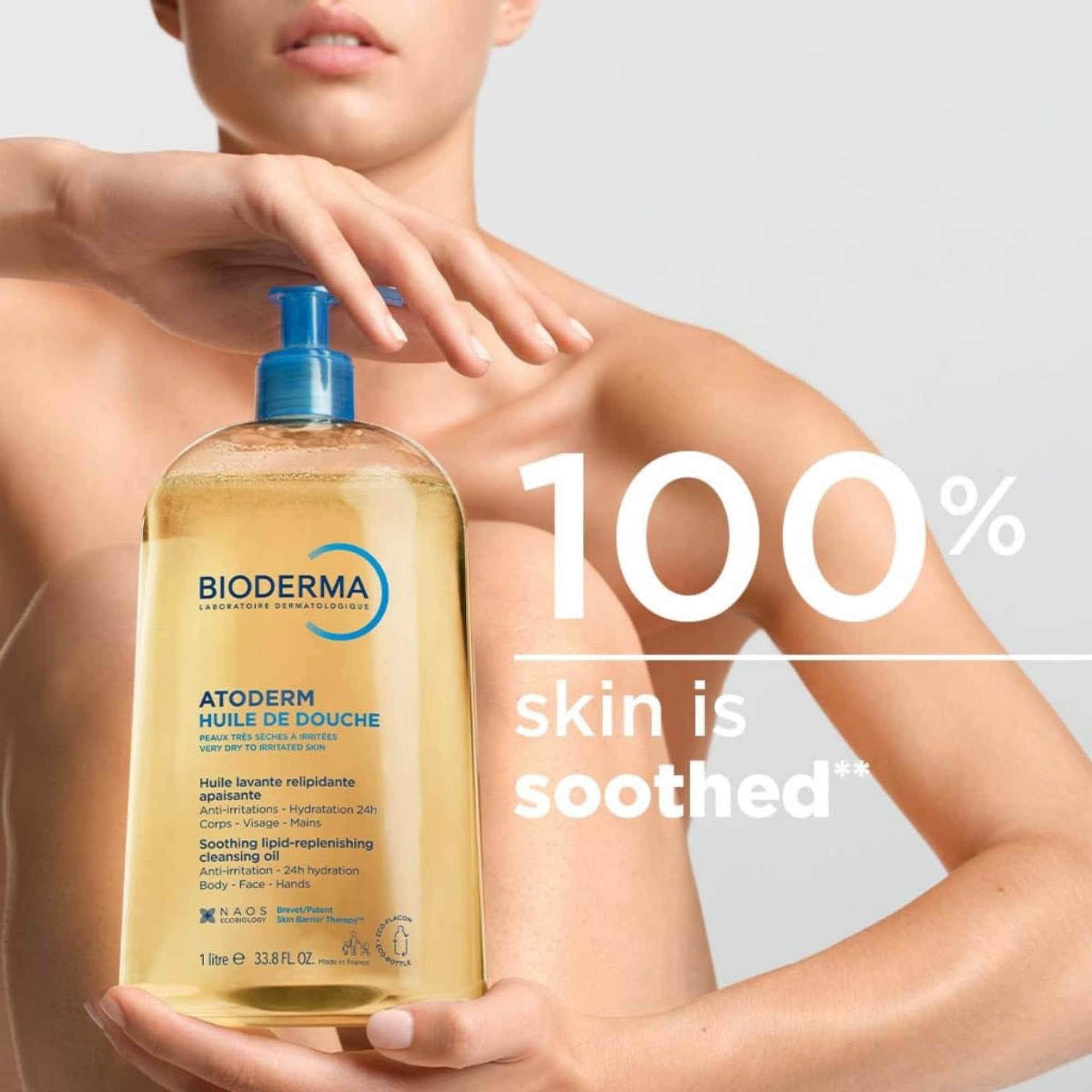 Bioderma Atoderm Shower Oil Kuru Cilt Nemlendirici ve Besleyici Duş Yağı Niasinamid Bebek Çocuk Yetişkin 1 Lt
