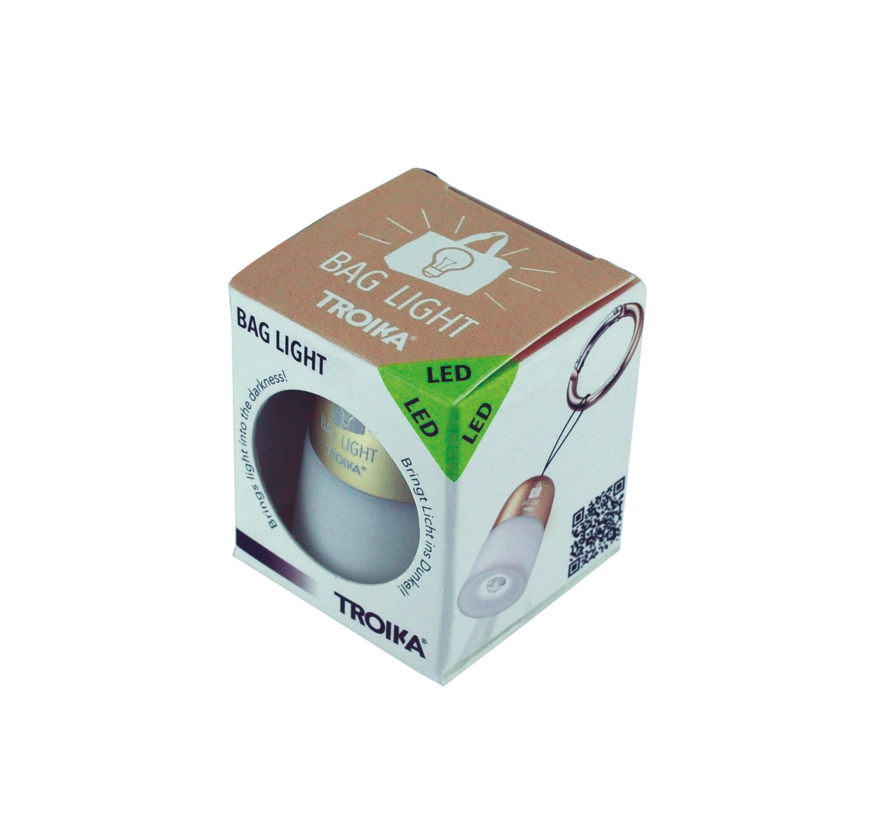 Troika Tor21 Bag Light Led Anahtarlık Bakır