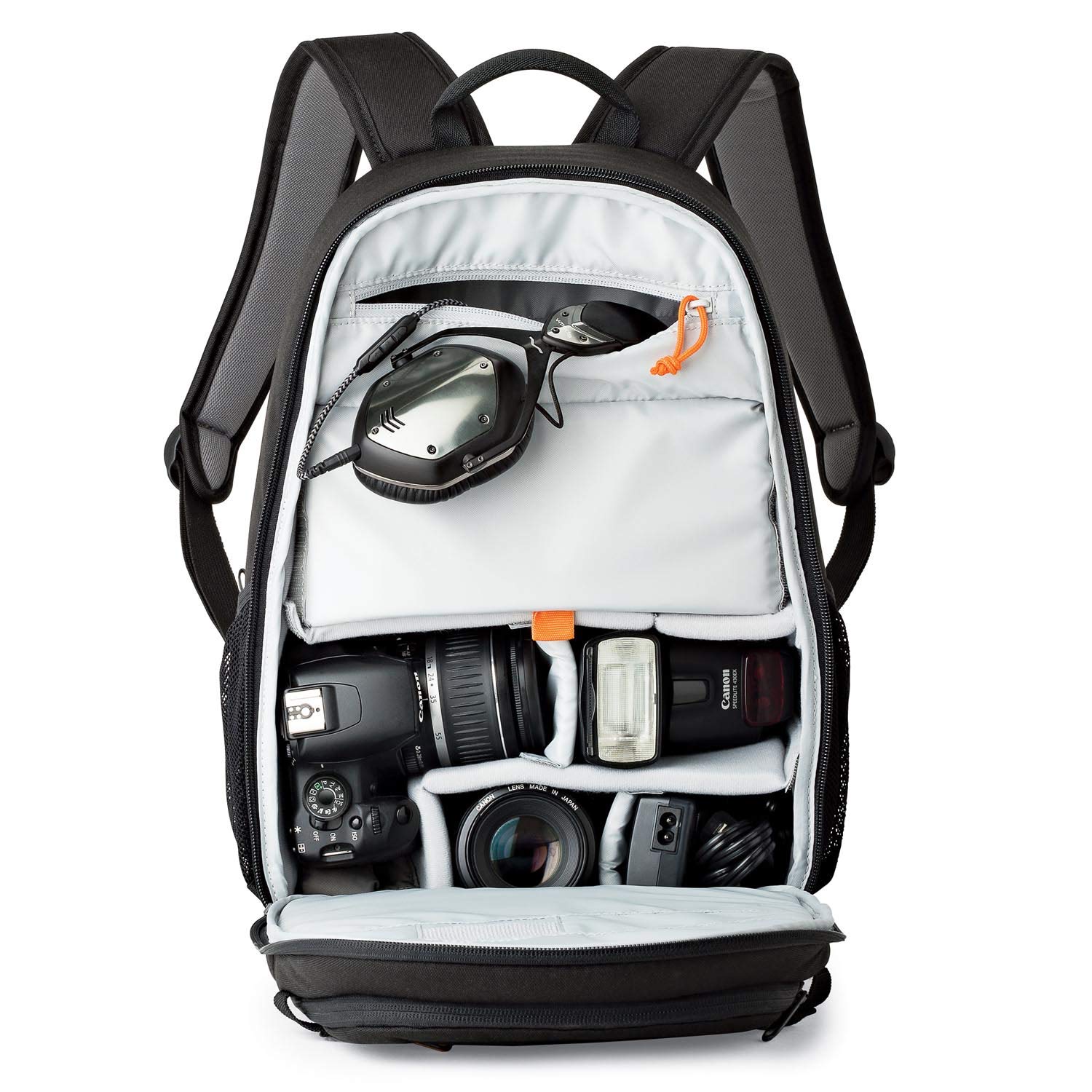 Lowepro Tahoe 150 Sırt Çantası, Kamera için, Ayarlanabilir İç Mekan, Objektifli DSLR için Uygun, Ek Objektif, 10 İnç Tablet, Siyah, LP36892-PWW