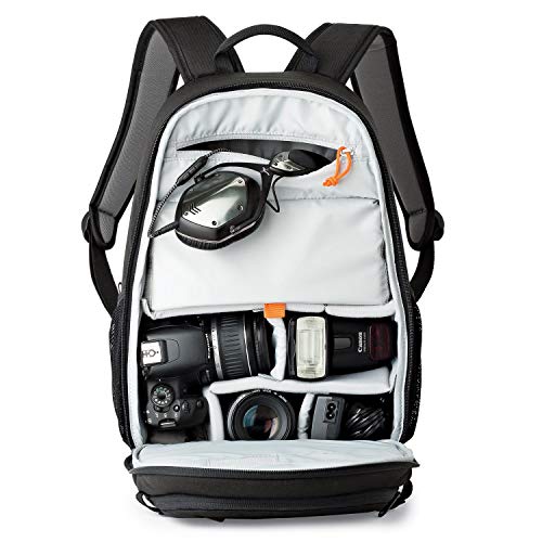 Lowepro Tahoe 150 Sırt Çantası, Kamera için, Ayarlanabilir İç Mekan, Objektifli DSLR için Uygun, Ek Objektif, 10 İnç Tablet, Siyah, LP36892-PWW