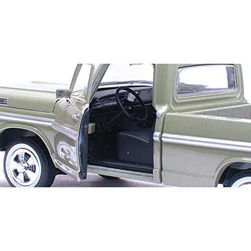 1969 Ford F-100 pikap, Green – Motormax Premium American 79315 – 1/24 SCALE Diecast model Car by Mot