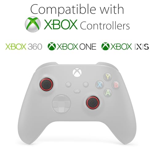 Fosmon [4] Analog Stick Joystick Controller için Performance baş parmak eklentisi PS4 | PS3 | Xbox One | Xbox One S | Xbox 360 | Wii U (Siyah ve Mavi) A1668
