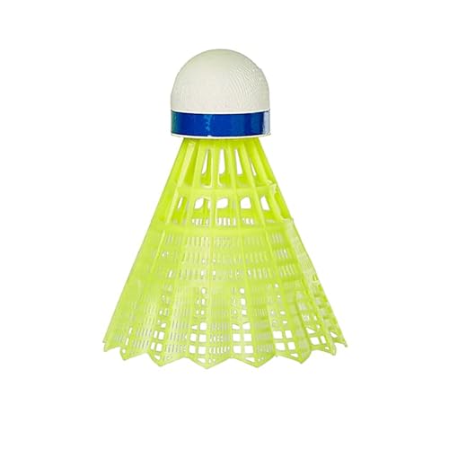 Wilson Badminton topu, Dropshot Shuttlecocks, 6'lı paket, beyaz, plastik/doğal mantar, WRT6046WH