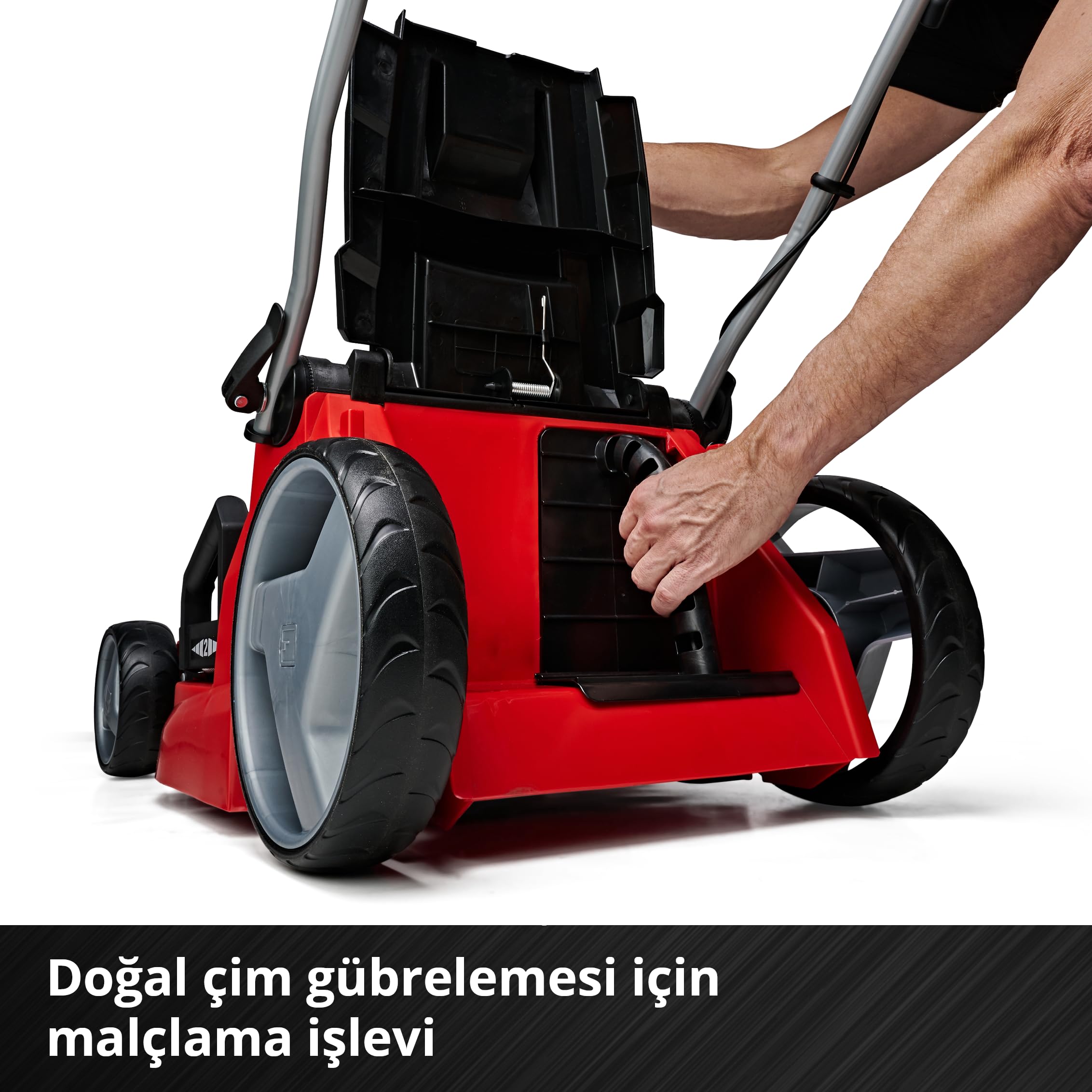 Einhell GE-EM 43 Li M Kit (2x4,0 Ah), Akülü Çim Biçme Makinesi - 3413130