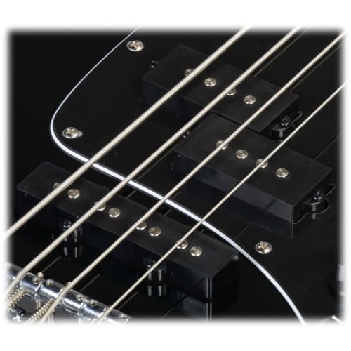 Ibanez TMB 4 Yaylı Bas Gitar, Sağ, Siyah (TMB30BK)