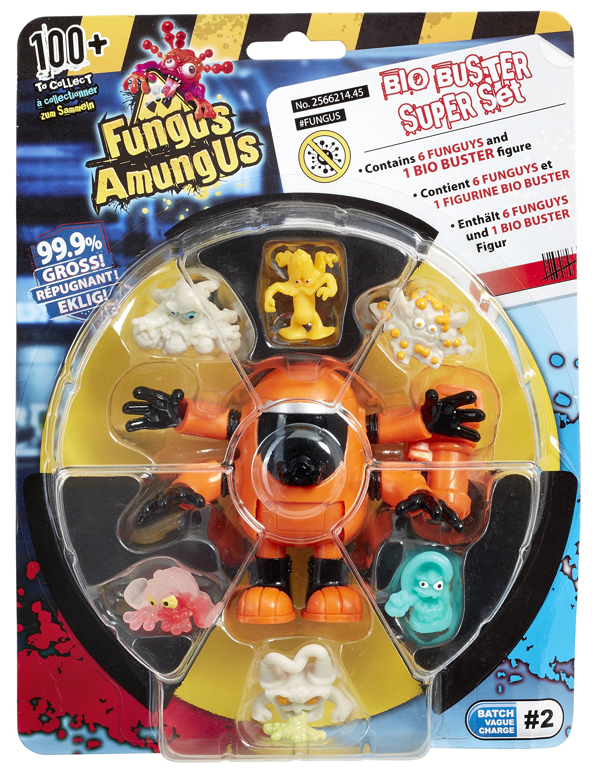 Fun/22538 Fungus Amangus Bio Buster Figür Set 3-12 Yaş