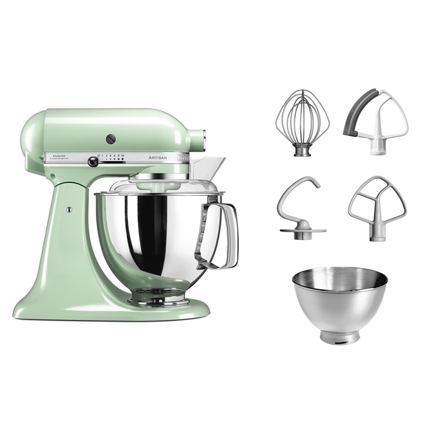 Kitchenaid Artisan 4, 8 L Stand Mikser 5KSM175PS Pistachio-EPT