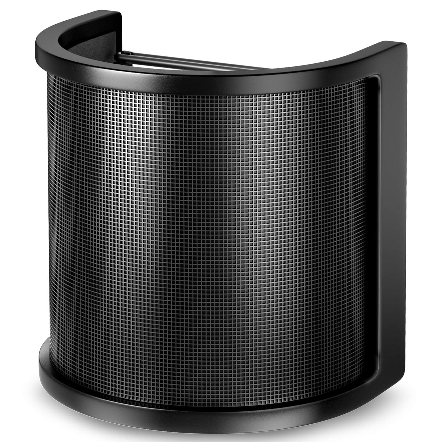 PEMOTech Mikrofon Pop Filtresi, [Yükseltilmiş Üç Katman] Mikrofon Pop Filtresi, Mikrofon Ön Cam Kapağı, Ses Kaydı için El Mikrofon Kalkanı Maskesi, Youtube Videoları, Akış