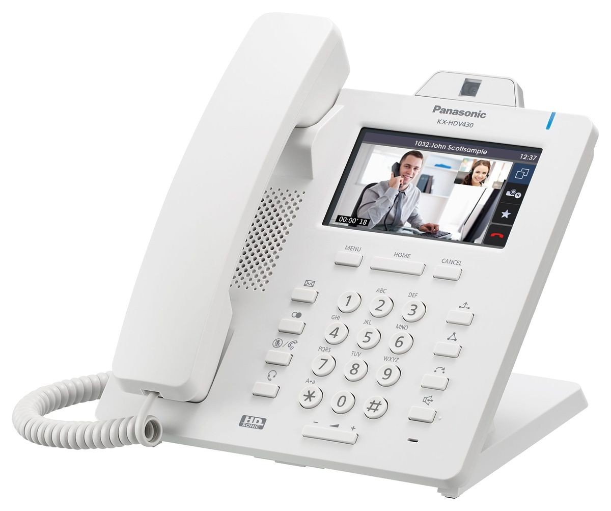 Panasonic SIP telefon Beyaz KX-HDV430NE