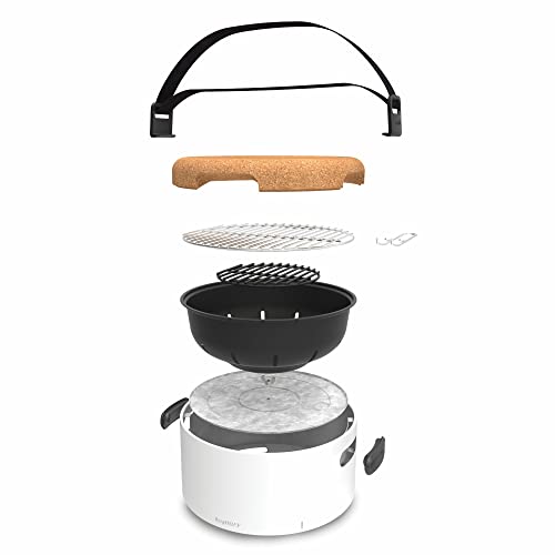 Berghoff 2415600 Leo Masa Üstü Mangal Beyaz