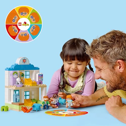 LEGO DUPLO Town İlk Doktor Ziyareti 10449-2 Yaş ve Üzeri Küçük Çocuklar İçin Eğitici ve Yaratıcı Oyuncak Yapım Seti (65 Parça)
