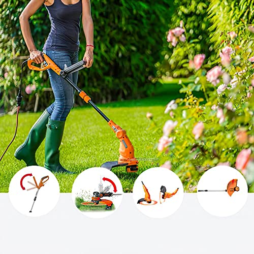 WORX WG119E 550Watt 30cm Elektrikli Teleskobik Saplı Misinalı Çim ve Kenar Kesme