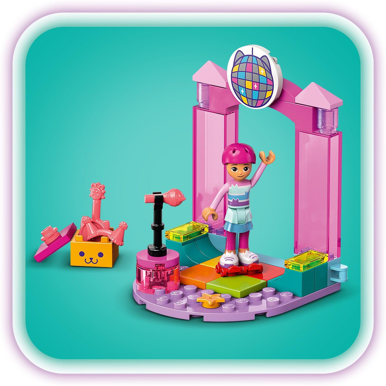 LEGO Gabby’nin Parti Odası 10797 – 4 Yaş ve Üzeri Çocuklar Doğum Günü Hediyesi Fikri, Parti Oyuncakları, Mini Bebek Figürleri ve Hayvan Figürleri İçeren Yaratıcı Oyuncak Yapım Seti (252 Parça)