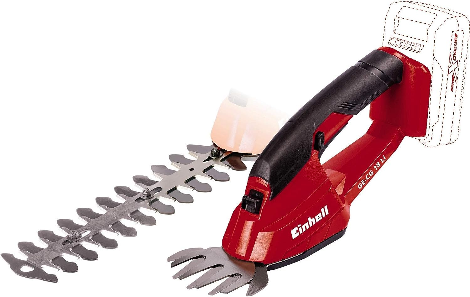 Einhell Akülü Çim ve Çalı Makası GC-CG 18 Li-Solo Power X-Change (18 V, 100 mm / 200 mm kesim uzunlu