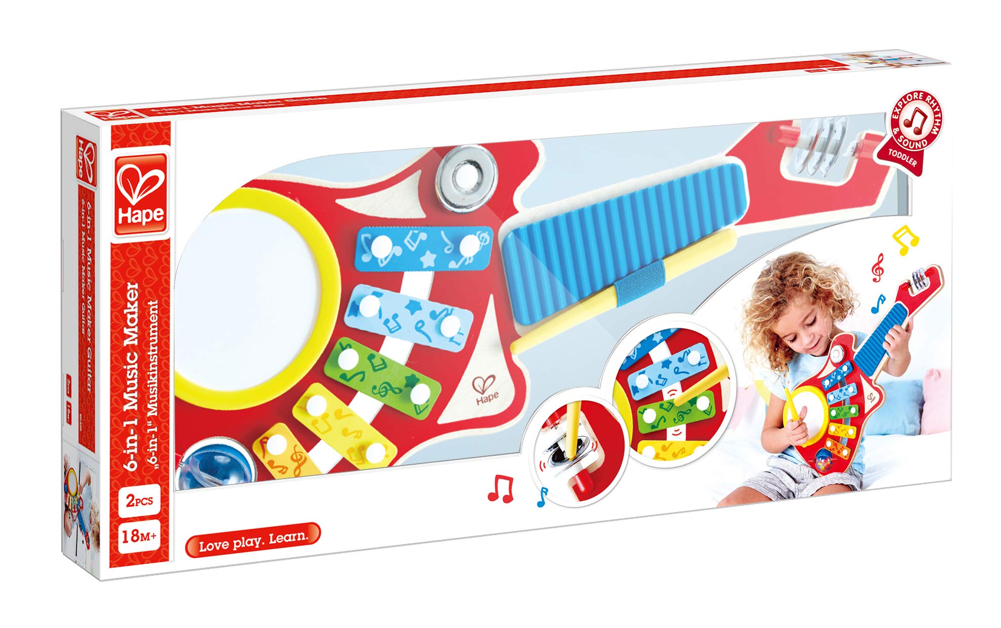 Hape "E0335" 6-in-1 müzik aleti