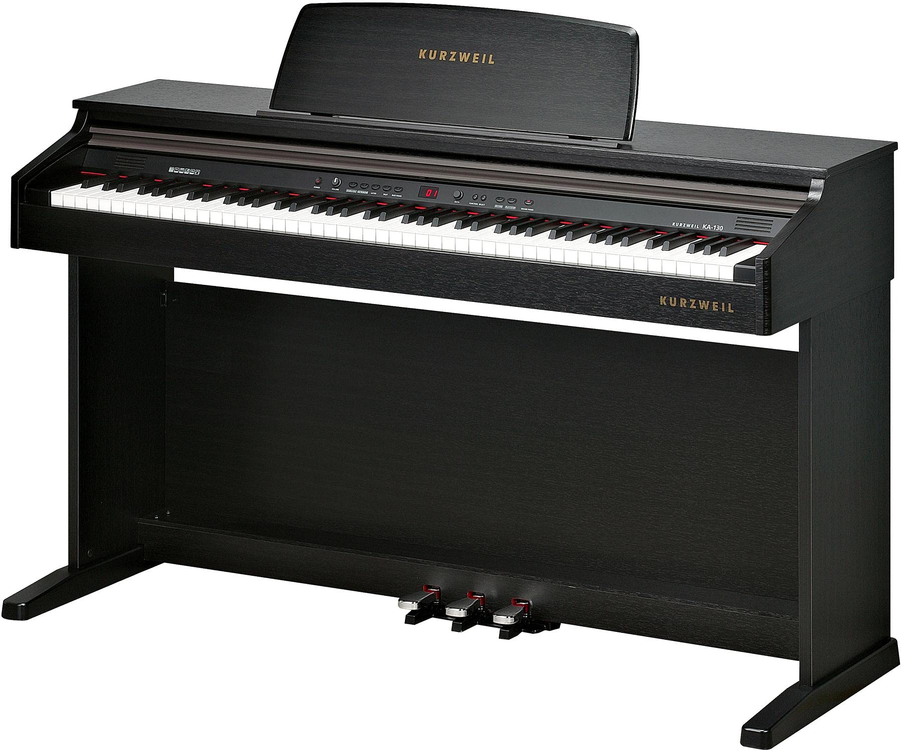 Kurzweil KA130SR Dijital Piyano (Kahverengi)