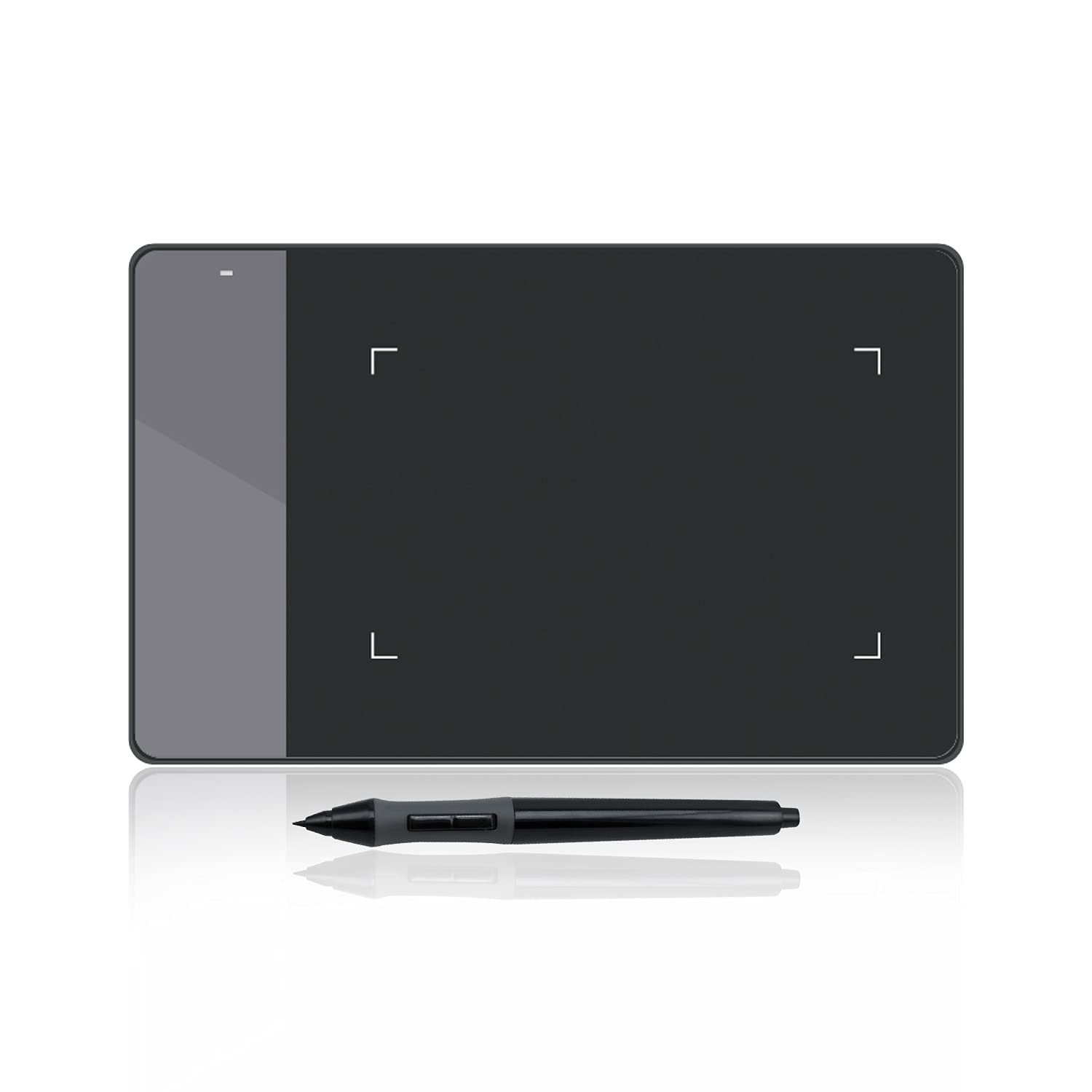 HUION 420 4x2.23 inç Grafik Tabletler OSU! Mac/Windows için Grafik Tablet Signaturpad - Home-Office & E-öğrenme için ideal (siyah)