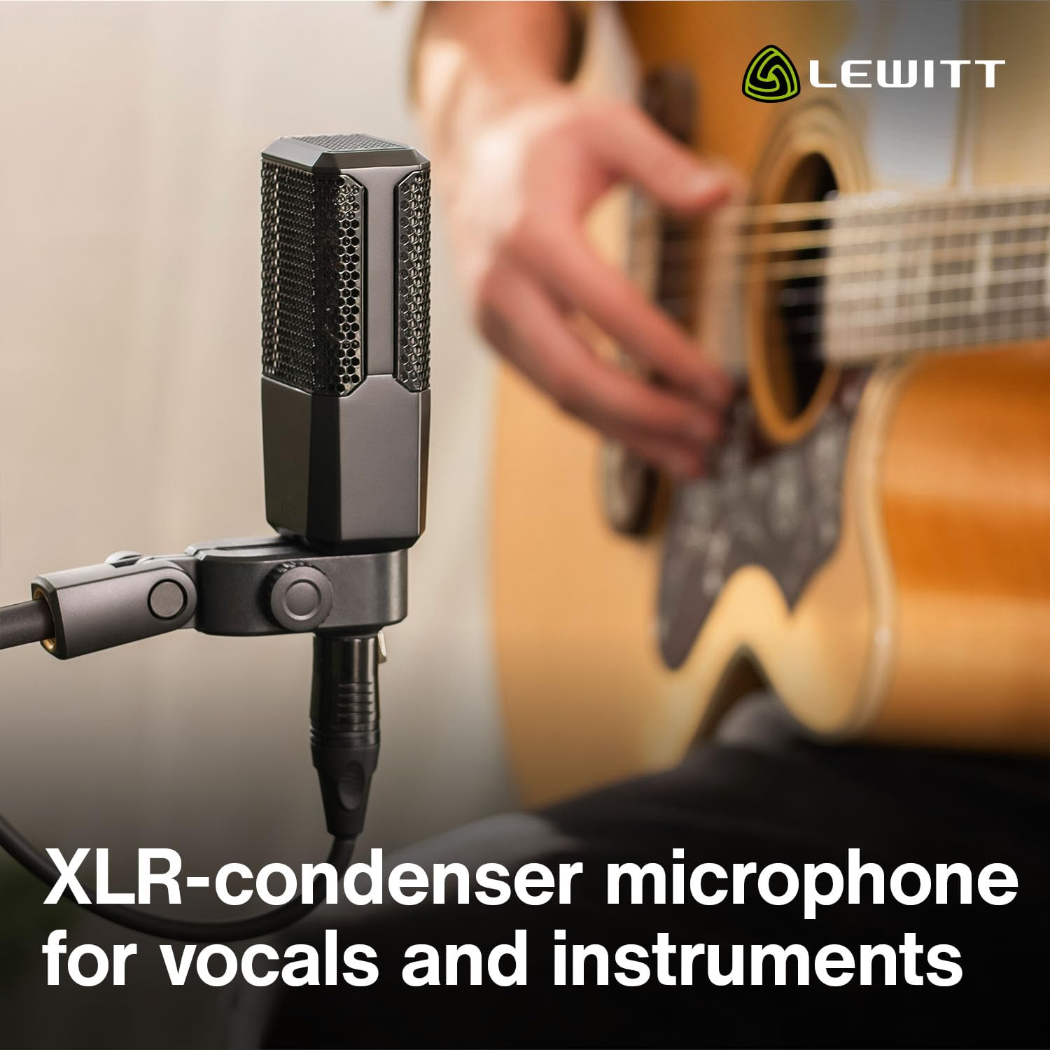 Lewitt XLR kondansatörlü mikrofon, vokal enstrüman kayıtları ve akış için - LCT 240 PRO profesyonel