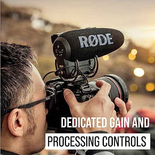 RØDE RODE VideoMic Pro+, Profesyonel Kamera Üstü Mikrofon