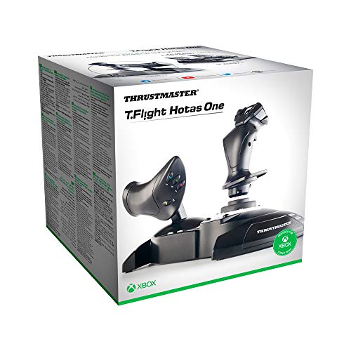 Thrustmaster T.Flight Hotas One – Resmi Xbox Lisanslı Uçuş Simülasyonu Seti – Xbox Series X|S, Xbox One ve PC Uyumlu – Ayrılabilir Gaz Kolu ve Programlanabilir Joystick