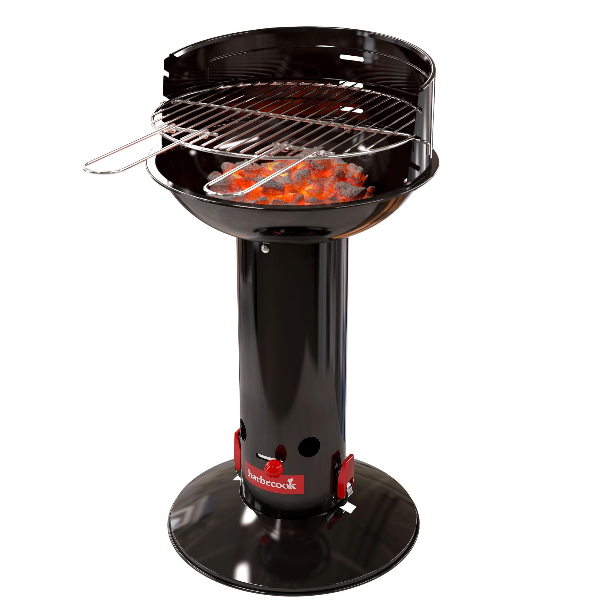 Barbecook Loewy 40 Siyah Emaye Kömürlü Mangal/Barbekü 40Cm H 74.5Cm