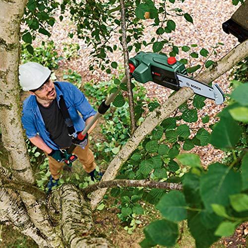 Bosch Home And Garden Pil Elektrikli Budama Makinesi Universalchainpole 18 (Pil, Şarj Cihazı, Karton, 18 Volt System, 2,5 Ah)