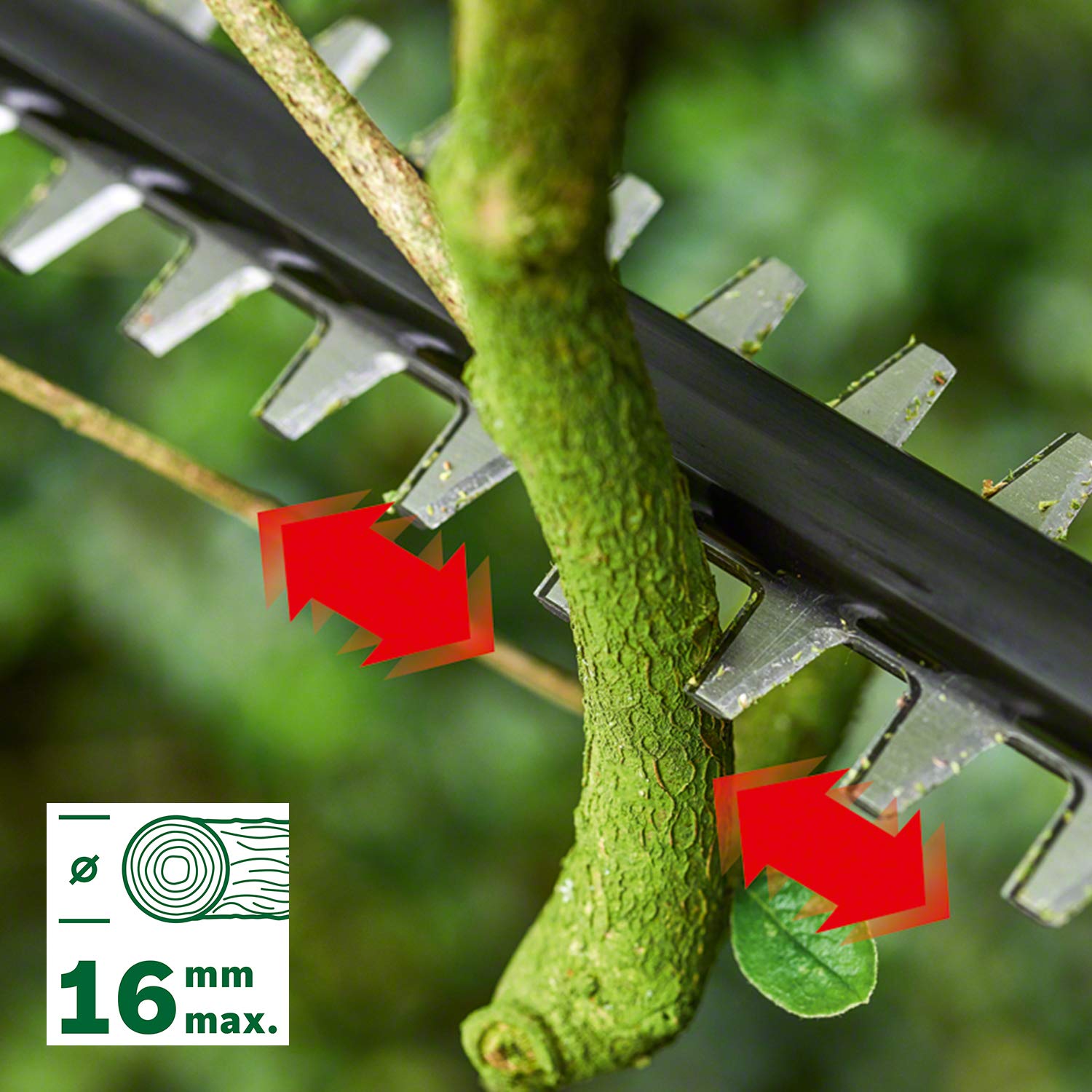 Bosch pil teleskop çalı budama Universalhedgepole 18 (pil, şarj cihazı, karton, 18 Volt System, 2,5 Ah)