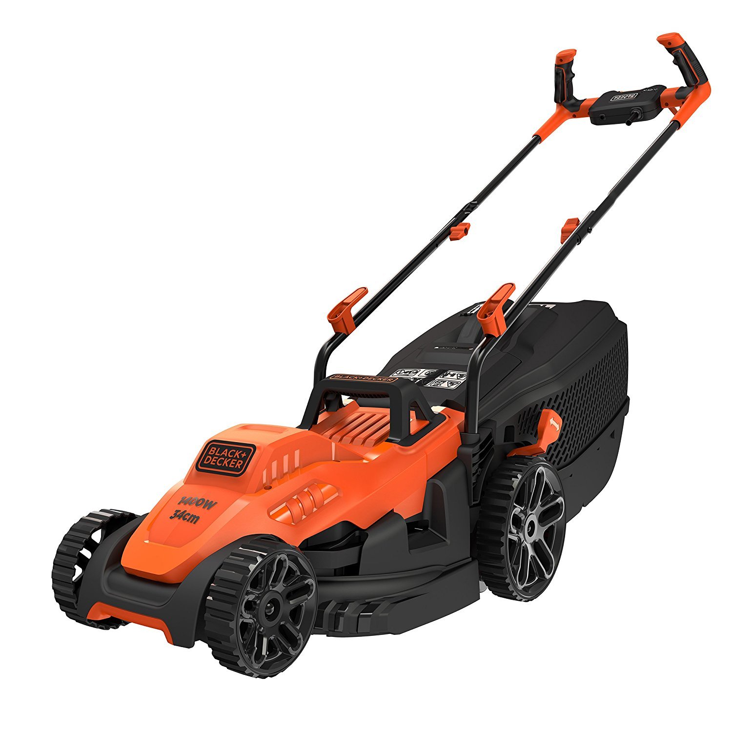 Black + Decker Bemw461Bh/Qs 1400W 34 Cm Çim Kesme Makinesi(Bike Handle)