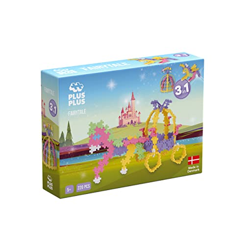 Plus Plus Fairytale 3 In 1, 220 Parça İnşa ve Yapı Seti Oyuncağı