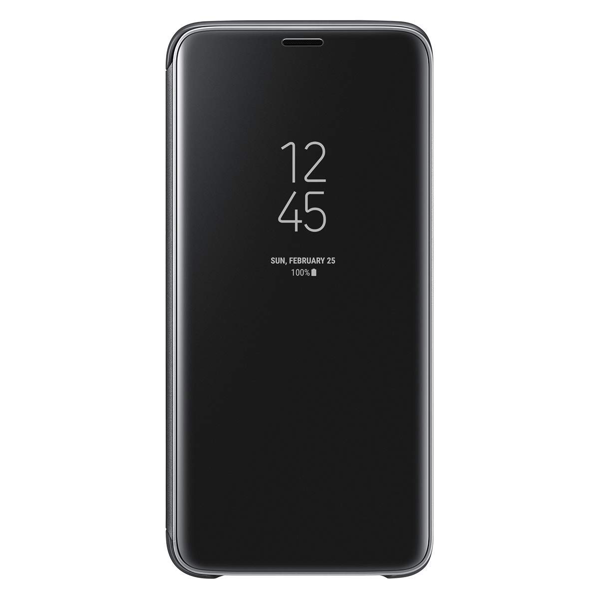 Samsung EF-ZG960C S9 Clear View Standing Cep Telefonu Kılıfı, Altın (Samsung Türkiye Garantili)
