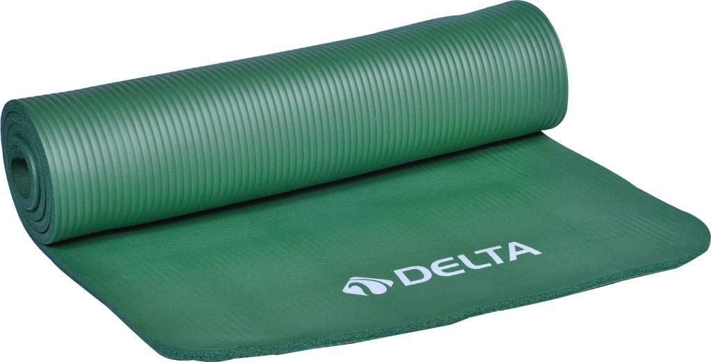 Delta Konfor Zemin 10 MM Taşıma Askılı Pilates Minderi Yoga Matı, 10 MM (Siyah)