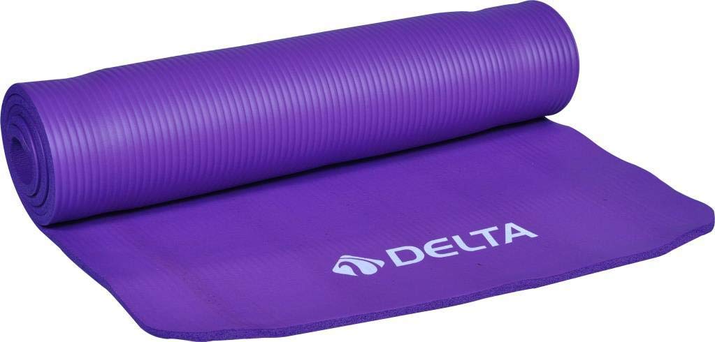 Delta Konfor Zemin 10 MM Taşıma Askılı Pilates Minderi Yoga Matı, 10 MM (Siyah)