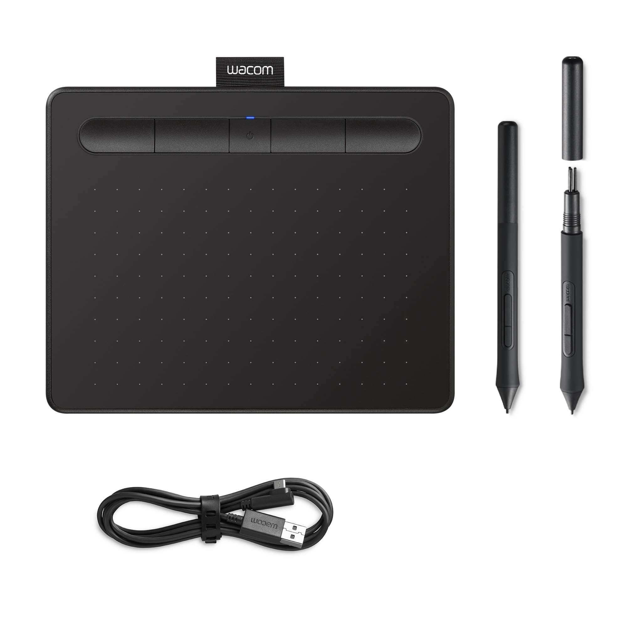 Wacom Ctl-4100Wlk-N İntuos S Çizim Tableti, Siyah