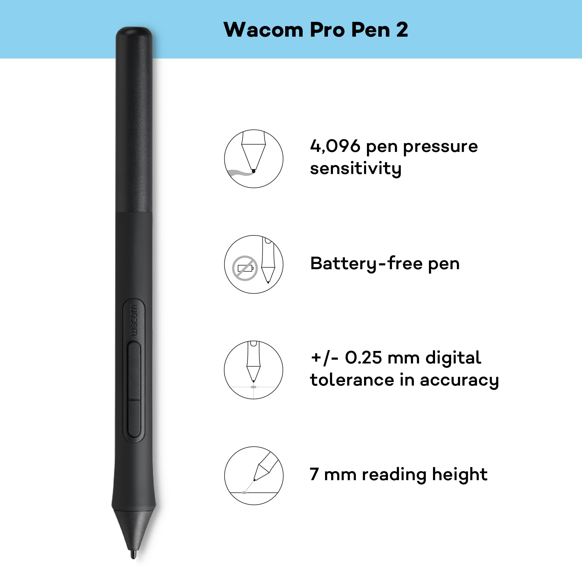 Wacom Ctl-4100Wlk-N İntuos S Çizim Tableti, Siyah
