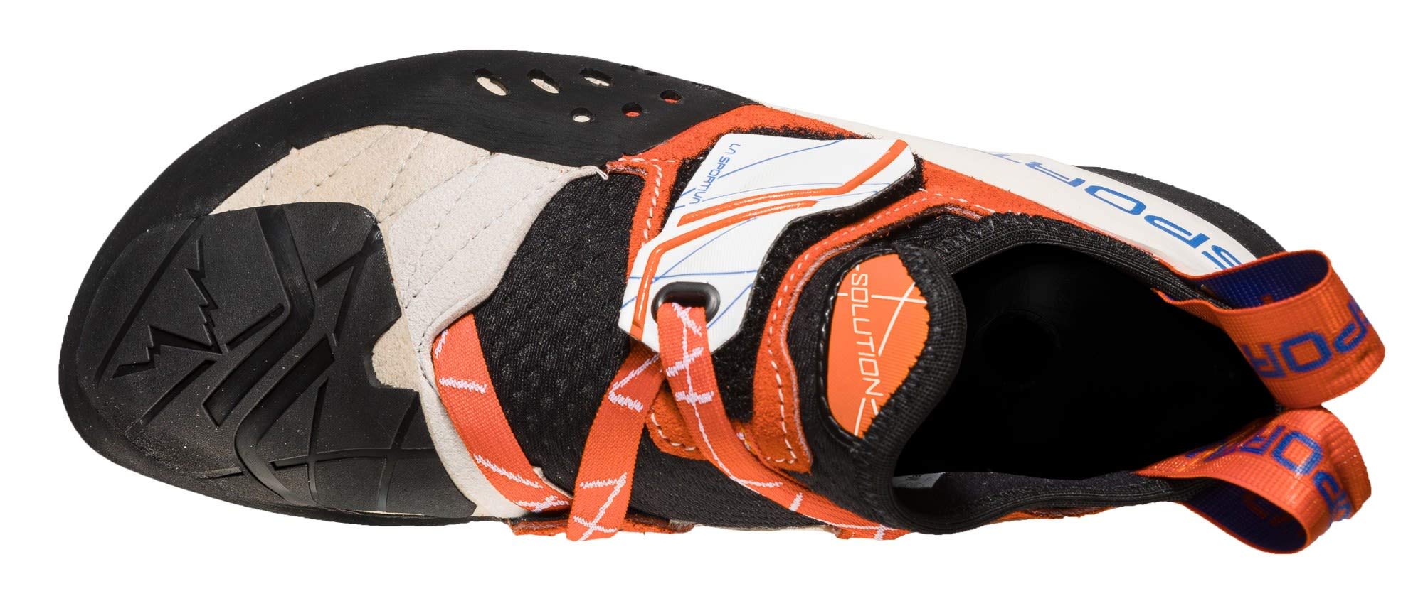 LA SPORTIVA Kız çocuk Solution Woman tırmanma ayakkabısı, Beyaz Lily Orange, 35.5 EU