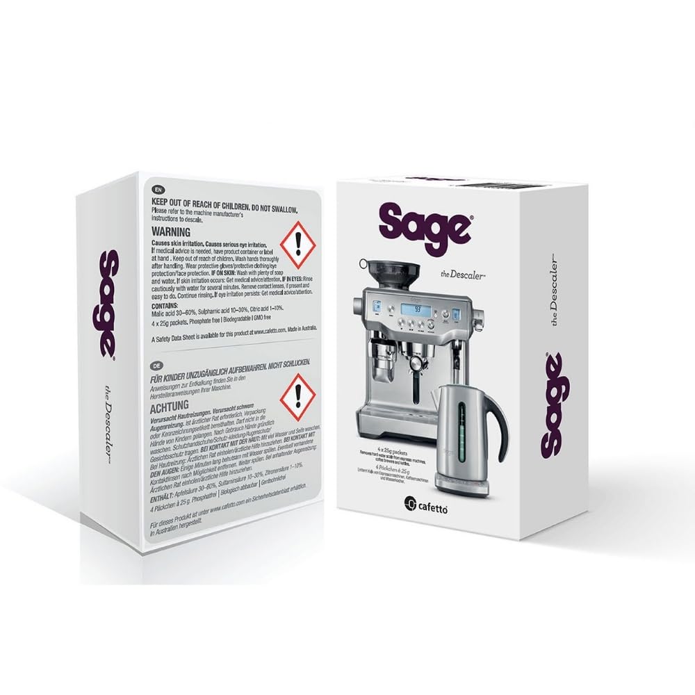Sage SES007 Kahve Makinesi Kireç Çözme Tableti 4'lü