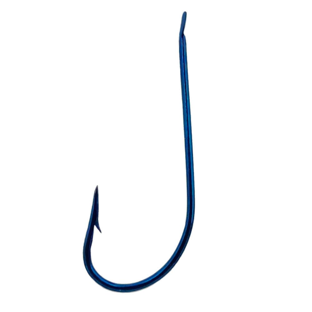 Mustad 1522 Olta İğnesi, İstavrit, Çinekop, Lüfer Avları için, Çapraz Model, Koyu Lacivert, Olta İğnesi Koyu Lacivert No:5