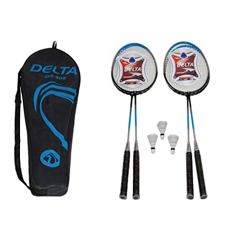 Delta Unisex Çantalı Badminton Raketi, Çok Renkli, Tek Beden