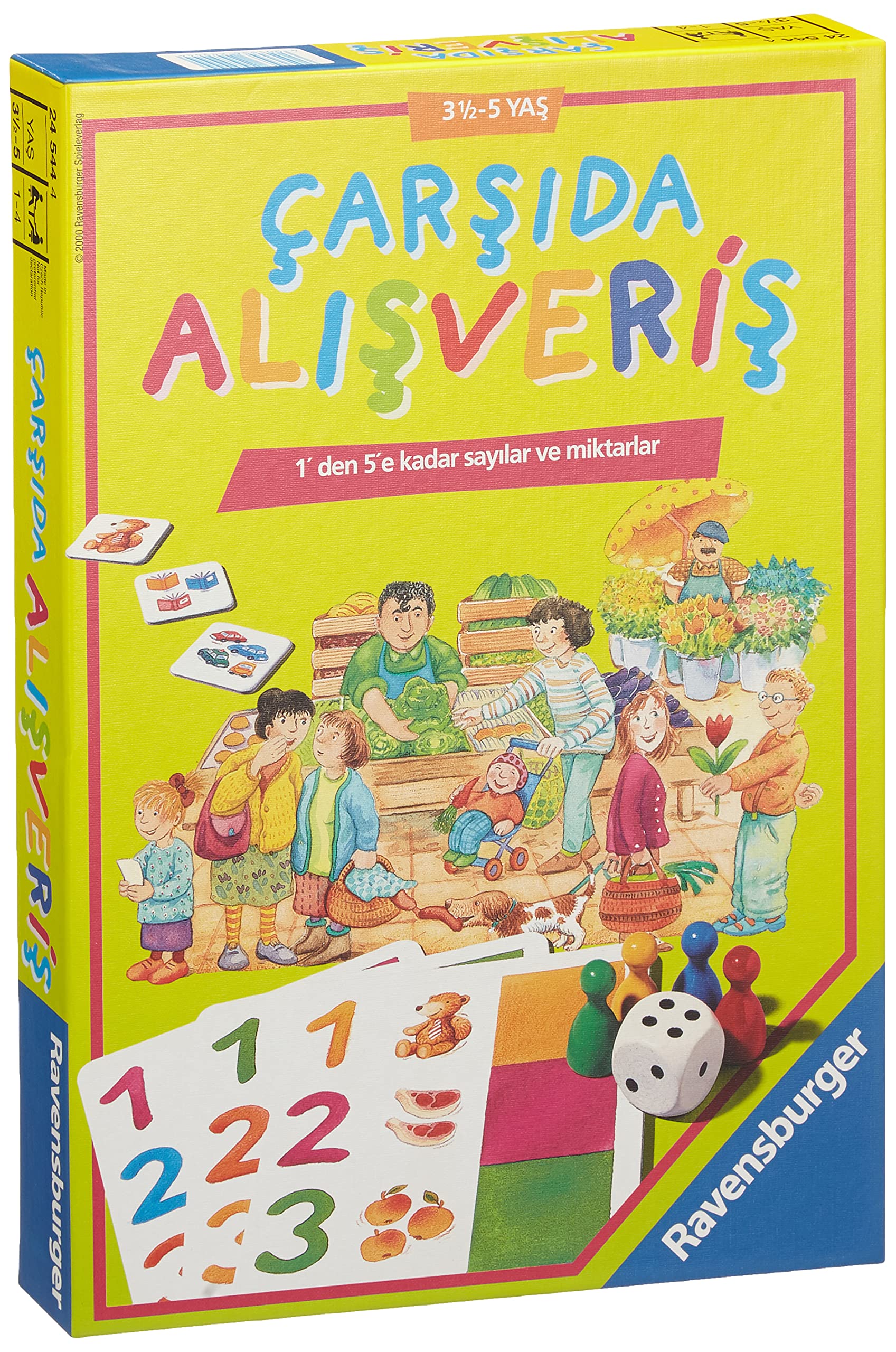 Ravensburger 245444 Çarşıda Alışveriş