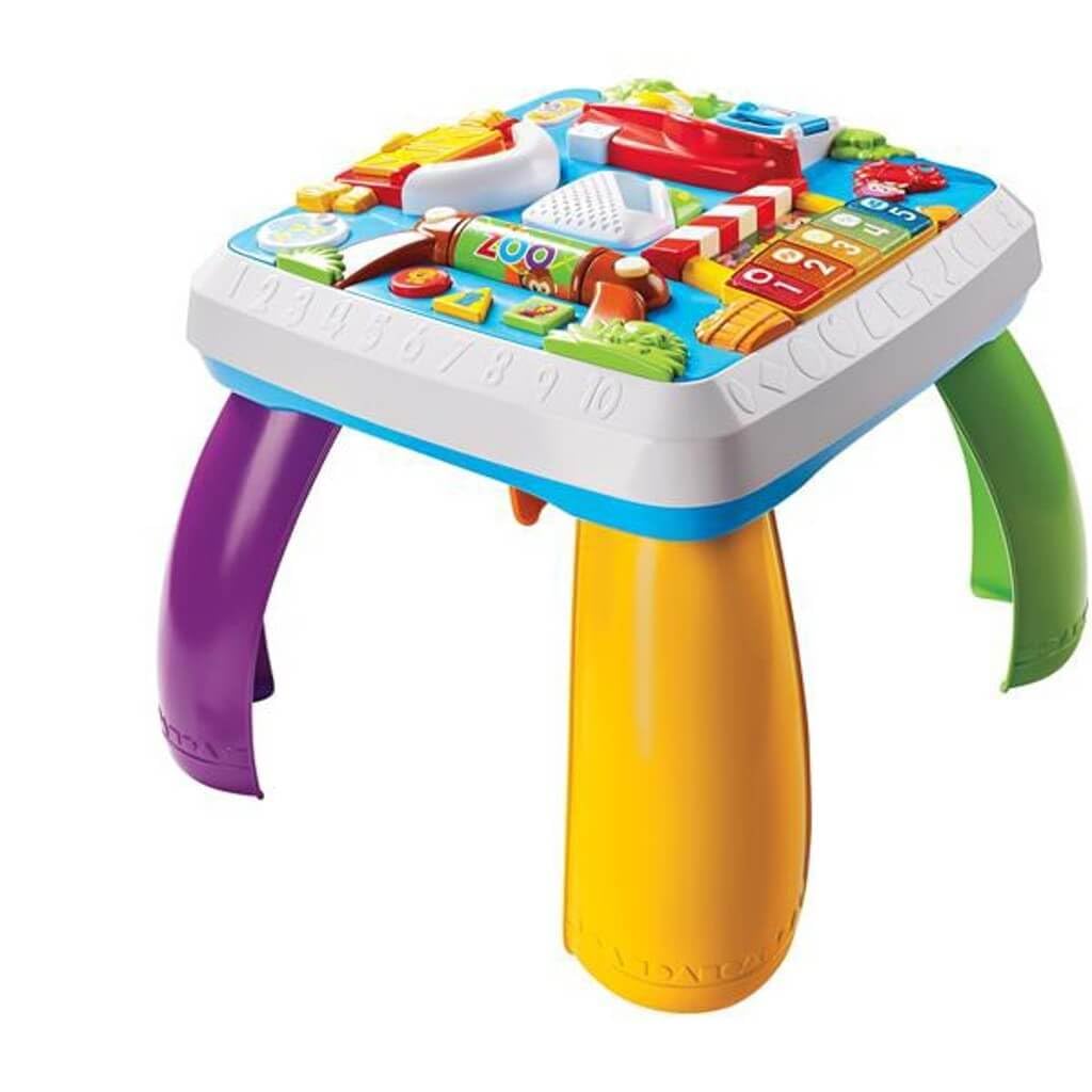 Fisher Price Eğlen & Öğren Yaşa Göre Gelişim, Eğitici Köpekçiğin Aktivite Masası (Türkçe ve İngilizce), Ayakta Durmaya Teşvik Eder, Işıklı, Sesli Oyunlar DRH44