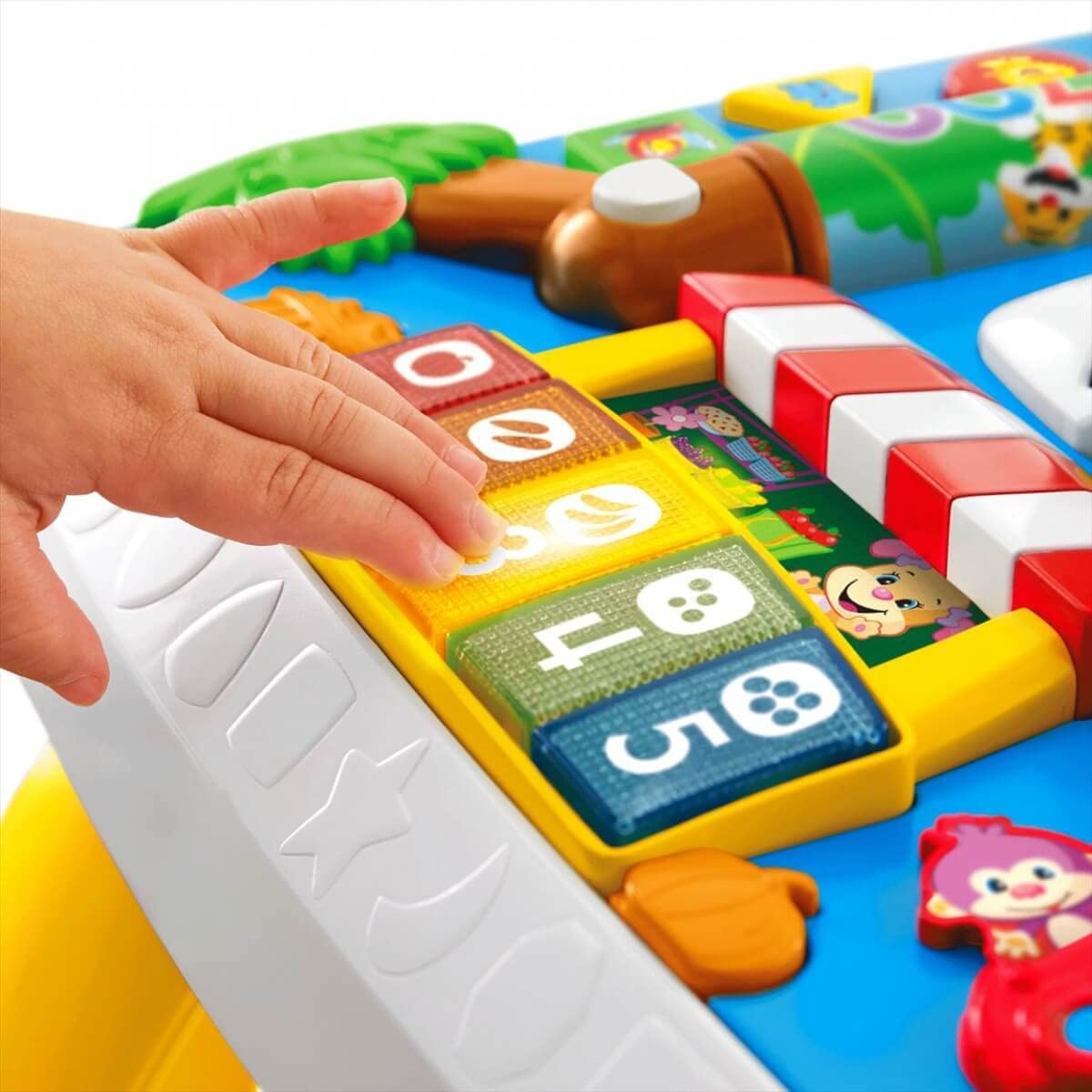 Fisher Price Eğlen & Öğren Yaşa Göre Gelişim, Eğitici Köpekçiğin Aktivite Masası (Türkçe ve İngilizce), Ayakta Durmaya Teşvik Eder, Işıklı, Sesli Oyunlar DRH44