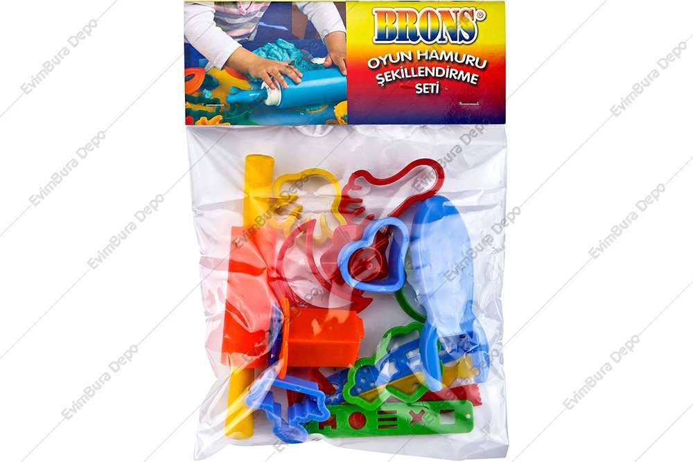 Brons Oyun Hamuru Şekillendirme Seti