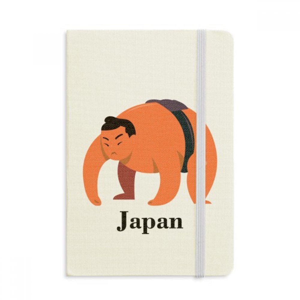 DIYthinker Geleneksel Japon Sumo Güreş Defteri Kumaş Sert Kapak Klasik Günlük A5 A5 (144 X 210 mm) Çok Renkli
