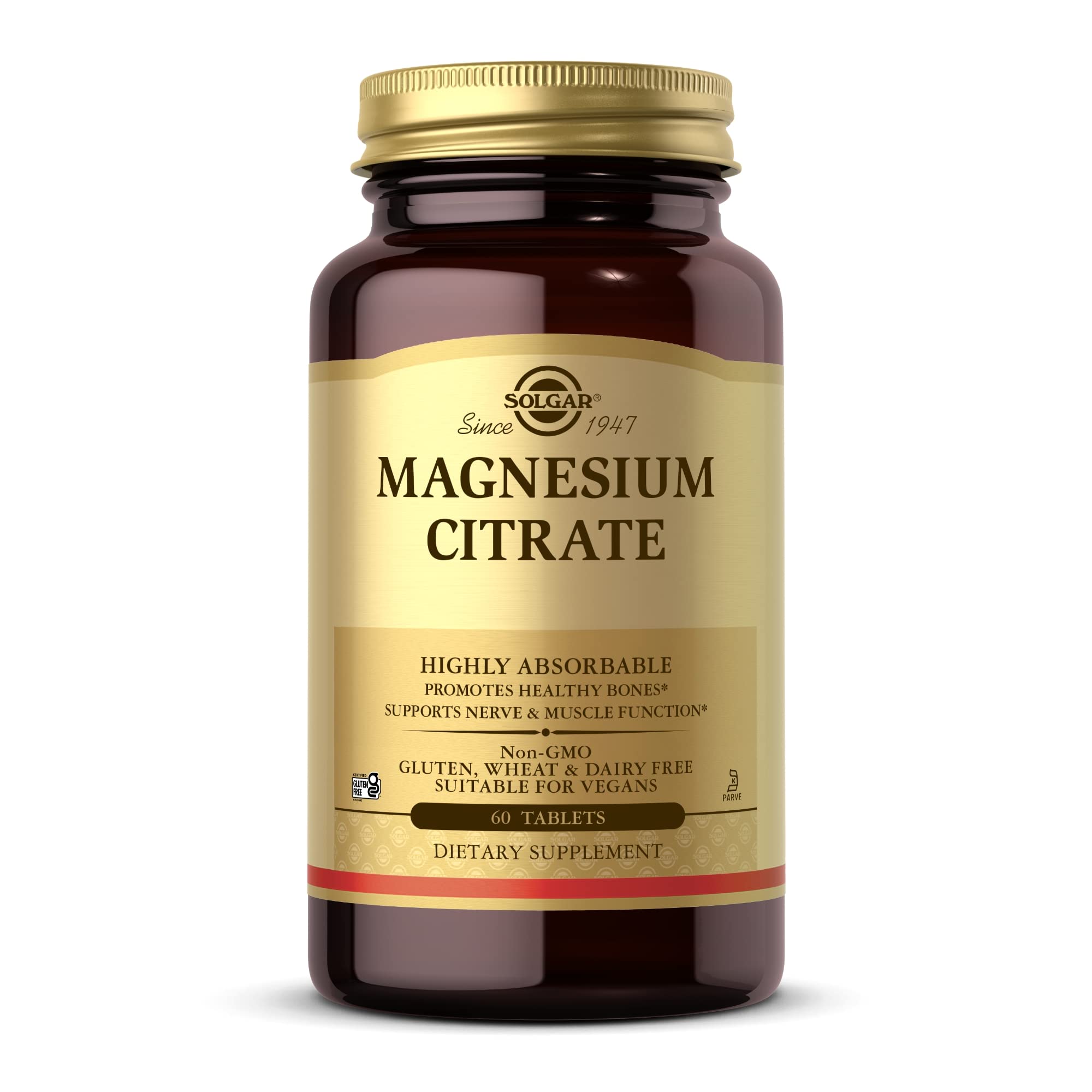 Solgar Magnesium Citrate 200 Mg Tablet (60 Kapsül)