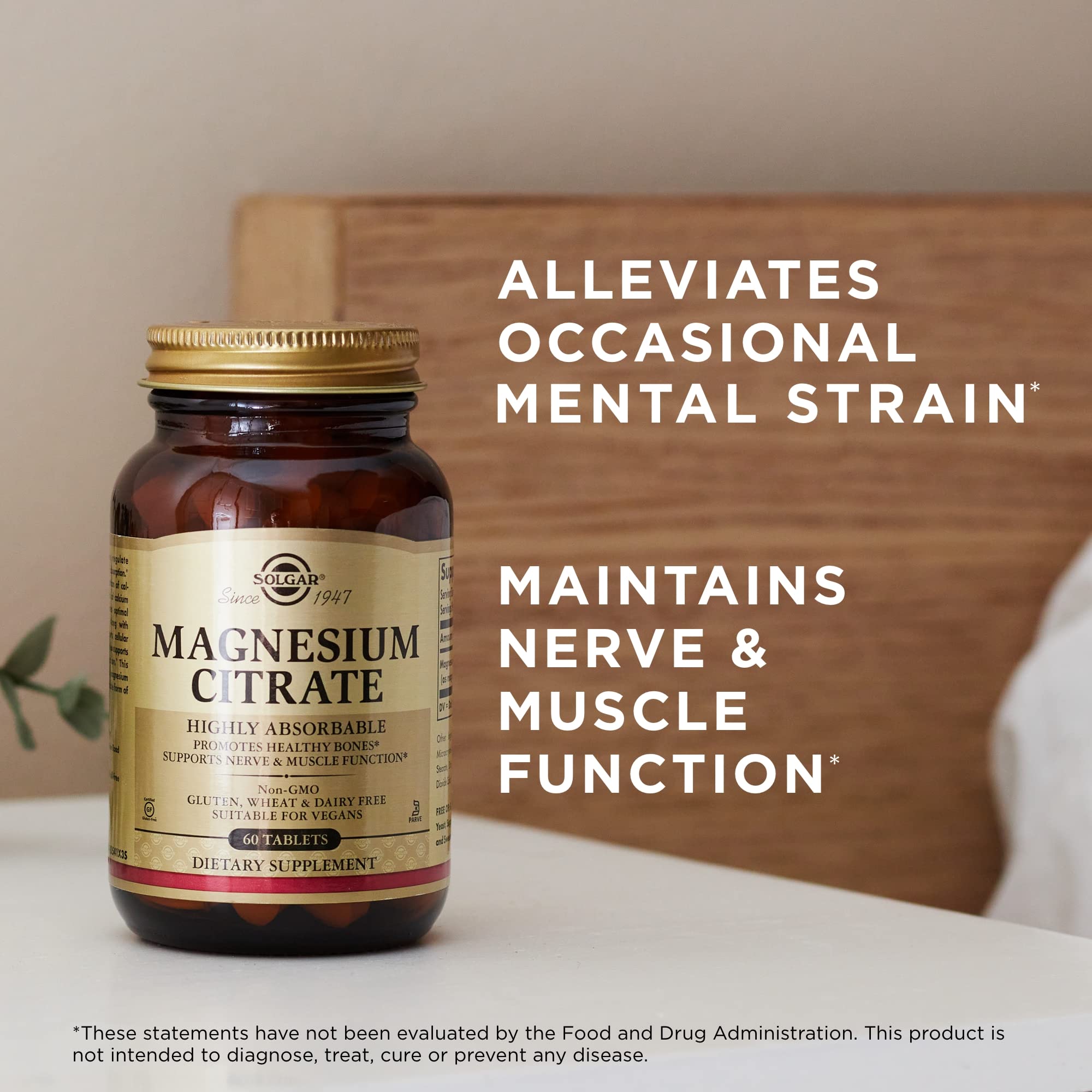 Solgar Magnesium Citrate 200 Mg Tablet (60 Kapsül)