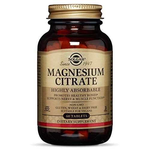 Solgar Magnesium Citrate 200 Mg Tablet (60 Kapsül)