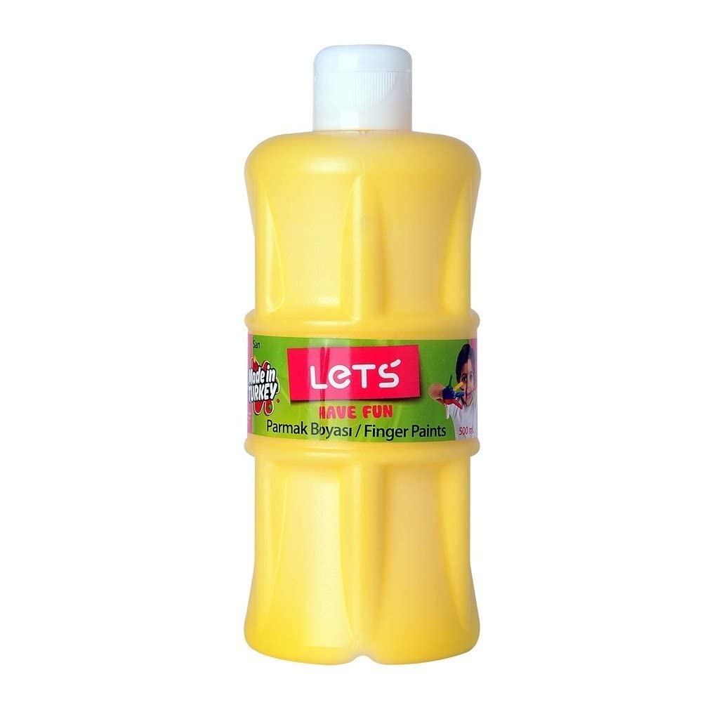 LETS Parmak Boyası 500 ml. Sarı