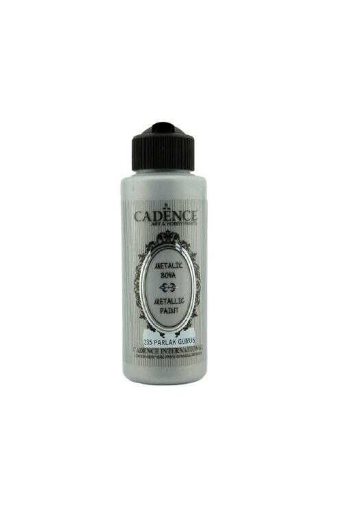 Cadence Parlak Gümüş Metalik Boya 235-120 Ml