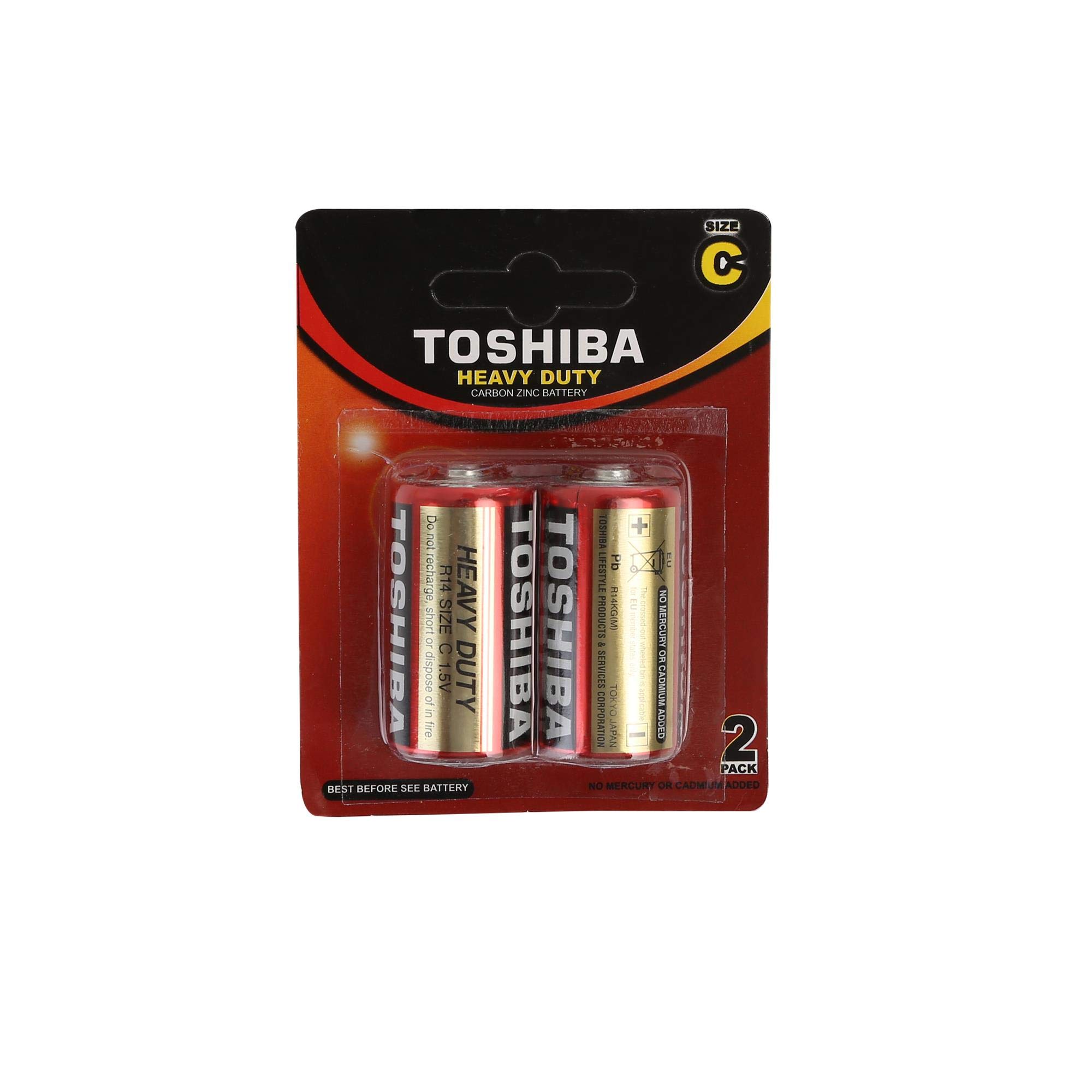 Toshiba R20Kg Bls. 2'li C Orta Pil, Beyaz